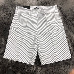 Hilary Radley | Women's Bermuda Shorts | Stripes